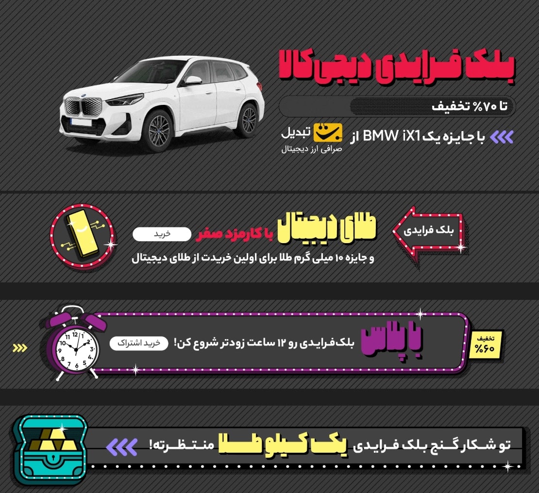 جمعه سیاه دیجی کالا 1404